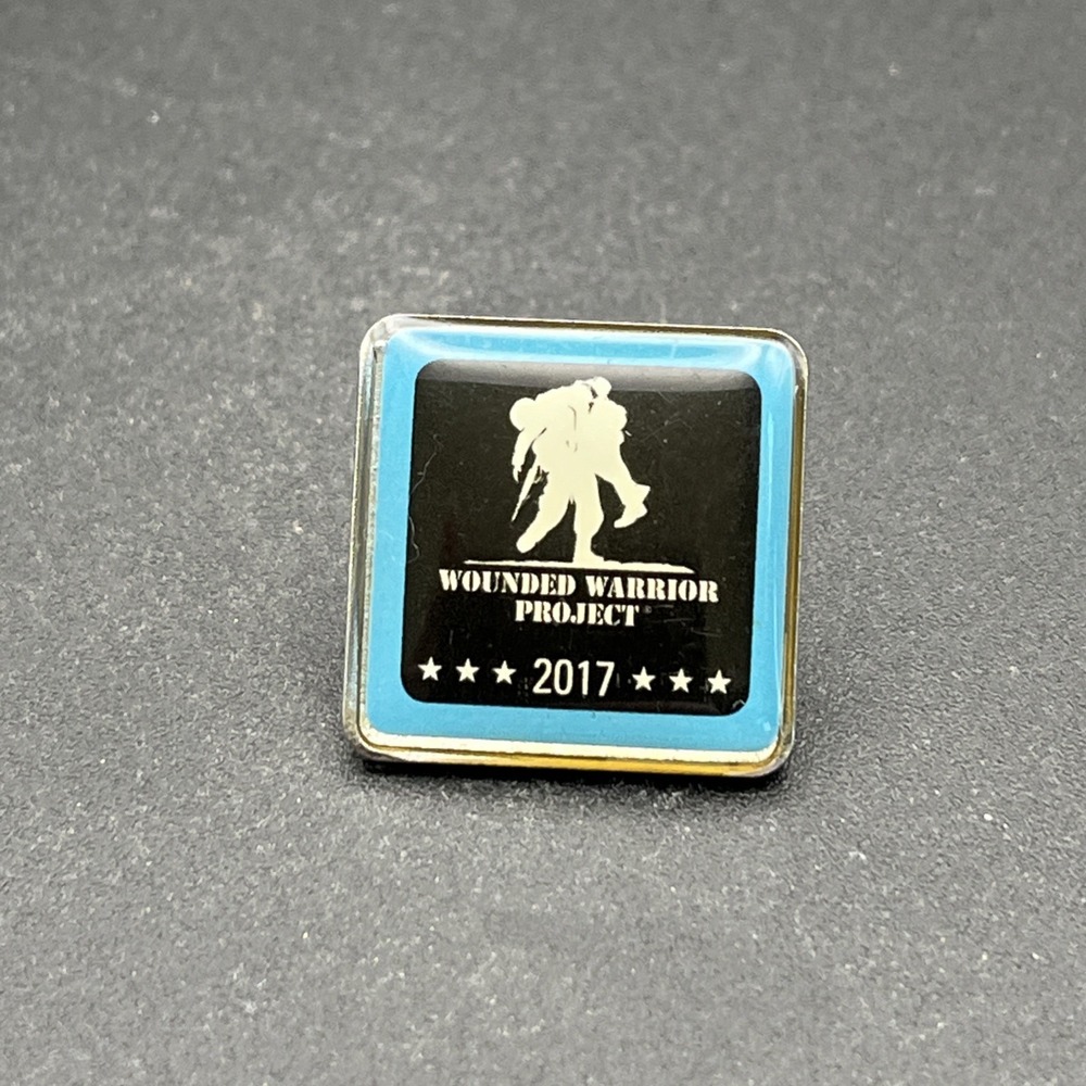 Wounded Warrior Project 2017 Lapel Hat Pin - Picture 1 of 3